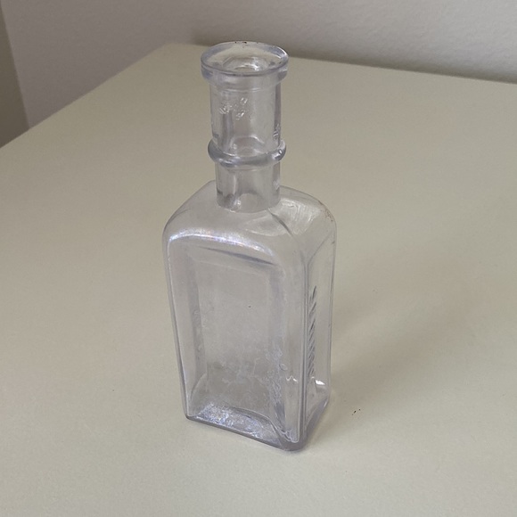 Antique Sewing Machine Oil Glass Bottle - Picture 4 of 8